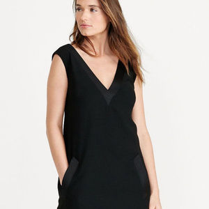 Ralph Lauren Black Crepe Dress Size 10 NEW